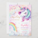 Search for rainbow unicorn invitations Magical unicorn party