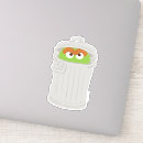 Search for white trash stickers Oscar the grouch