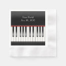 Search for piano paper napkins party