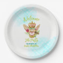 Search for tiki plates Luau birthday party