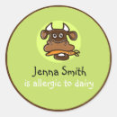 Search for milk allergy stickers Safety