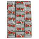 Search for christmas train gift bags Vintage