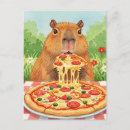 Search for cute pizza postcards Pepperoni