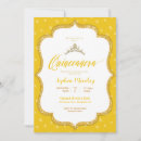 Search for yellow quinceanera invitations Birthday