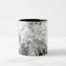 Search for dandelion mugs Black and white
