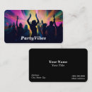 Search for wedding dj business cards Party