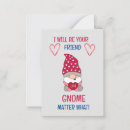 Search for gnome valentines day cards School