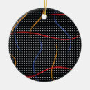 Search for black and white polka dot christmas tree decorations Pattern