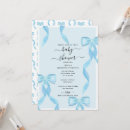 Search for formal baby shower invitations Blue