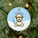 Search for wheaten terrier christmas tree decorations Funny