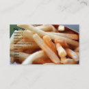 Search for snacks business cards Fried