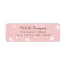Search for 30th birthday return address labels Floral