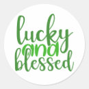 Search for st patrick s day stickers Shamrock