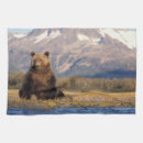 Search for grizzly bear tea towels Wildlife