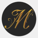 Search for gold monogram m stickers Classic