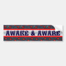Search for awareness bumper stickers White