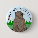 Search for groundhogs badges Cartoon