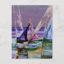 Search for sea waves postcards Sailing