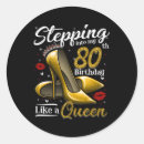 Search for high heel shoe birthday stickers Trendy footwear