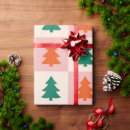 Search for retro holiday wrapping paper Mid century modern