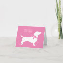 Search for dachshund note cards Dog