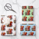Search for cartoon squirrel wrapping paper Cute
