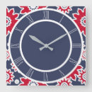 Search for burgundy clocks Simple