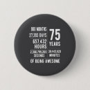 Search for 75 years old badges Vintage