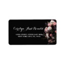 Search for moody floral return address labels Vintage