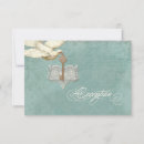Search for vintage key wedding invitations Aqua