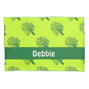 Search for tree branch pillowcases Green