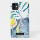 Search for tropical painting iphone cases Monstera