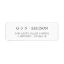 Search for silver monogram return address labels Grey