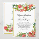 Search for pomegranate wedding invitations Botanical