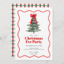 Search for eve christmas invitations Red
