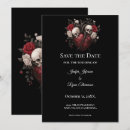 Search for halloween wedding save the dates Skeleton