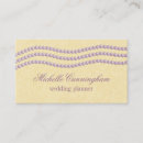 Search for pearl business cards Chic