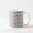 Search for music pattern mugs Vintage
