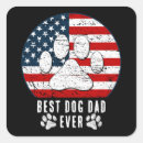 Search for usa flag and dog stickers Stars and stripes
