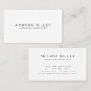 Search for typewriter business cards Consultant