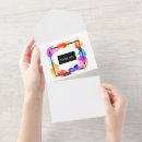 Search for canvas invitations Elegant
