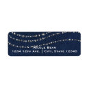 Search for bling return address labels Silver
