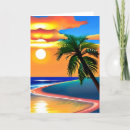 Search for tropical birthday cards Palm trees