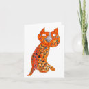 Search for cheetah cat cards Colourful