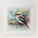 Search for australian birds puzzles Kookaburra