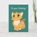 Search for cat fluffy cards Orange