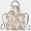 Search for beautiful woman aprons Background