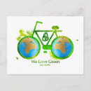 Search for green friendly postcards Environmental