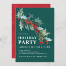Search for holly berries invitations Elegant