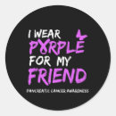 Search for for my friend stickers Purple